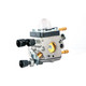 Mikatesi 4203 120 0603 4203 120 0605 Carburetor Kit for Stihl SR320 SR340 SR380 SR400 SR420 BR320 BR340 BR380 BR400 BR420 Backpack Blower Replaces HD-4A HD-4B HD-13B Carb