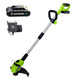 Earthwise LST02010 20-Volt 10-Inch Cordless String Trimmer, 2.0Ah Battery & Fast Charger Included, One Size Earthwise LST02010 20-Volt 10-Inch Cordless String Trimmer, 2.0Ah Battery & Fast Charger Included, One Size