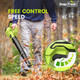 SnapFresh Leaf Blower - 20V (180 CFM / 150 MPH) Leaf Blower Cordless with Battery & Charger, Free Control Speed, 2 Section Tubes, Lightweight, Electric Leaf Blower for Lawn Care, Patio & Garage SnapFresh Leaf Blower - 20V (180 CFM / 150 MPH) Leaf Blower Cordless with Battery & Charger, Free Control Speed, 2 Section Tubes, Lightweight, Electric Leaf Blower for Lawn Care, Patio & Garage