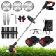 Windpost Electric Weed Wacker,650W Cordless Weed Eater,21V String Trimmers,Weed Wacker Cordless with Battery and Charger for Home Garden, Lawn, Yard, Bush Trimming & Pruning (Black) Windpost Electric Weed Wacker,650W Cordless Weed Eater,21V String Trimmers,Weed Wacker Cordless with Battery and Charger for Home Garden, Lawn, Yard, Bush Trimming & Pruning (Black)
