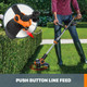 Worx WG170.3 20V Power Share GT Revolution 4.0Ah 12" Cordless String Trimmer (Batteries & Charger Included)