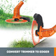 Worx 40V Cordless Blower/Vacuum/Mulcher Power Share WG583.9 - (Tool Only)