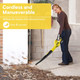 Leaf Blower - 20V Leaf Blower Cordless with Battery & Charger, Electric Leaf Blower for Lawn Care, Battery Powered Air Leaf Blower Cordless Lightweight (Battery & Charger Included)