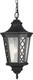 Feiss Ol9511Txb Wembley Park Outdoor Pendant Lantern, 3-Light, 180Watts, Black (12"W By 24"H)