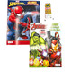 Marvel Avengers - Spiderman Coloring And Activity Book Set - 4 Pk Crayons - Jumbo 64 Pages Marvel Avengers - Spiderman Coloring And Activity Book Set - 4 Pk Crayons - Jumbo 64 Pages