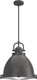 Hunter - Bridgemoor 3-Light Noble Bronze, Medium Size Pendant Light, Dimmable, Industrial Style, Dome Shaped, For Bedrooms, Kitchens, Dining, Living Rooms - 19100