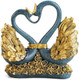Couple Swan Figurine Sculpture Beautiful Romantic Home Decoration Wedding Gifts Resin Statues