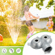Honoson 4 Pieces Circle Pattern Twin Spot Sprinkler Metal Lawn Garden Rotating Water Spray Sprinkler 360 Degree for Small Lawn  Silver Honoson 4 Pieces Circle Pattern Twin Spot Sprinkler Metal Lawn Garden Rotating Water Spray Sprinkler 360 Degree for Small Lawn  Silver