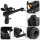 Zerodis Irrigation Sprinkler  1.5in to 1in DN25 Female Thread Adjustable 360 Degree Rotating Rocking Arm Sprinkler Lawn Sprinkler for Farm Irrigation