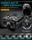 Night Vision Binoculars, 1080P Full Hd Video 5X8 Infrared Zoom 1640 Ft/500M Viewing Range Digital Night Vision Goggles With 3" Lcd Screen Take Hd Photos/Videos For Hunting Military Camping