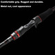 BUDEFO Travel Portable Baitcasting Fishing Rods Spinning and Casting Rod 24 Ton Carbon 6ft-11ft 3Pc and 4Pc Fishing Pole BUDEFO Travel Portable Baitcasting Fishing Rods Spinning and Casting Rod 24 Ton Carbon 6ft-11ft 3Pc and 4Pc Fishing Pole