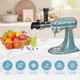 Masticating Juicer Attachment For All Model Kitchenaid Stand Mixer Aaobosi Cold Press Juicer Attachment W/Clean Brushas Kitchen Aid Aid Slow Juice Attachment And Accessories(Black)
