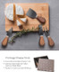 Abbott Collection Bee Handle Pate Spreader 6.5" L