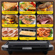 Aigostar Sandwich Maker With Non-Stick Deep Grid Surface And Aigostar 1200W Sandwich Maker With Ceramic Non-Stick Plates 3-In-1 Sandwich Press