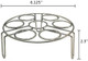Egg Steamer Rack Alamic Egg Rack Steamer Trivet Basket Stand For Instant Pot 3 Quart Accessories And Pressure Cooker 3 Qt Accessories Stainless Steel - 1 Pack