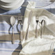 Alessi "Nuovo Milano" 9-Inch Table Knife Monoblock Set Of 6White