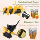 Masticating Juicer Machines 3.5" Large Feed Chute Cold Press Juicer Fit Whole Fruits Vegetables With Quiet Motor 5 Speed Modes Easy To Clean With Brush (Space Gray)