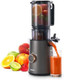 Aroma® Cold Press Juice Machine Slow Masticating Fruit And Vegetable Juicer For Home With Large 4-Inch Feeder And Double Pulp Filter