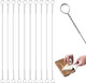 10 Packs Cheese Slicer Wire5.7 Inch Cheese Slicer Wire For Block Cheesestainless Steel Cheese Cutter Wire Replacement & Cheese Cutter Wire Replacementcheese Wire Replacement Set(Silver)