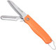 Travel Pocket Paring Knife Fruit Knife Peeling Vegetable Peeler Folding Foldable Multi Function Small Portable Bottle Opener For Kitchen Traveling Camping Outdoor Stainless Steel Plastic 2 Blade