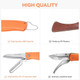 Travel Pocket Paring Knife Fruit Knife Peeling Vegetable Peeler Folding Foldable Multi Function Small Portable Bottle Opener For Kitchen Traveling Camping Outdoor Stainless Steel Plastic 2 Blade