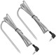 Bbq Plus Meat Thermometer Probe For Ninja Woodfire Og951 Og850 Woodfire Pro Connect Xl Outdoor Grilltemperature Probe Replacement For Ninja Og900/Og850 Series Indoor Grill 2Pcs
