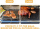 Bbq Plus Meat Thermometer Probe For Ninja Woodfire Og951 Og850 Woodfire Pro Connect Xl Outdoor Grilltemperature Probe Replacement For Ninja Og900/Og850 Series Indoor Grill 2Pcs