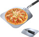 12-In Pizza Peel Aluminum Pizza Paddle With Foldable Handle Lightweight Pizza Turning Shovel For Pizza Oven/Grills Homemade Pizza Accessory