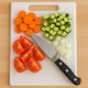 Ultra Thin Flexible Cutting Board Mats – Set Of 13.5" X 10" Lightweight Non-Slip Bpa- Chopping Boards For Kitchen Meat Vegetables Fruits And Cheese