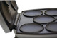 Brentwood Ar-136 6 Piece Non-Stick Arepa Maker Silver 1"