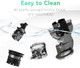 Masticating Juicer Machines 4.1-Inch(104Mm) Powerful Slow Cold Press Juicer With Large Feed Chute Electric Masticating Juicers For Vegetables And Fruits Easy To Clean With Brush