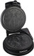 Chef'Schoice Krumkake Maker Features Nonstick Surface And Instant Heat Recovery With Temperature Control And Ready Light To Make 6-Inch Cookies Ready And Baking Lights With Roller 1050-Watts Silver