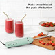 Chefman Immersion Stick Hand Blender With Stainless Steel Blades Powerful Electric Ice Crushing 2-Speed Control Handheld Food Mixer Purees Smoothies Shakes Sauces & Soups Grey