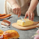 Butter Spreader Set，4Pcs Butter Knives，Premium Stainless Steel 18/8 Butter Cheese Jam Appetizer Spreading Knives With Comfortable Bakelite Handle，Wood Grain Handle