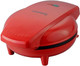 Courant Griddle And Mini Oven Compact Griddle 7-Inch Personal Griddle Pizza Maker Red