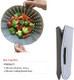 Korean Made Silicone Steamer Basket 10' + Thick Silicone Cutting Board Gray Color