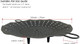 Korean Made Silicone Steamer Basket 10' + Thick Silicone Cutting Board Gray Color