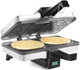 Cucinapro Krumkake Baker By Cucina Pro - 100% Non Stick Makes Two Krumkake Pizzelle-Like Cookies Great For Cannoli Filling & Cones Cucinapro Krumkake Baker By Cucina Pro - 100% Non Stick Makes Two Krumkake Pizzelle-Like Cookies Great For Cannoli Filling & Cones