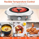 Electric Hot Plate+Food Processor 7 Cup Bundle
