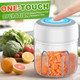 Electric Garlic Chopper Portable Food Processor Mini Vegetable Chopper Onion Mincer Cordless Meat Grinder For Vegetable Pepper Portable Usb Chopper Cordless Food Processor For Chili Fruit Meat