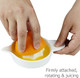 Eiks Ceramic Manual Juicer Squeezer For Juicing Citrus Lemon Orange Grapefruits Fruit Package With Spoon & Cleaning Brush