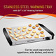 Elite Gourmet Esm-2207 Sandwich Panini Maker Grilled Cheese Machine Tuna Melt Omelets Non-Stick Surface 2 Slice Black