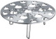 8Inch Stainless Steel Telescopic Steaming Rack - Folding Steaming Compartment Waterproof