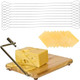 10 Pcs Cheese Slicer Wire Cheese Cutter Wire 5.7 Inch Wires Cheeses Cutter Butter Slicer Stainless Steel Cheeses Slicers Wires Replacement For Cutting Block Sausage Butter Spam