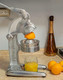 Orange Juice Press Citrus Mexican Juicer Vintage Style Kitchen Countertop Orange And Lemonade Press Machine Squeezer Antique Cast Aluminum Press Large (Aluminum)