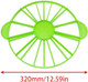 Cheesecake Cutter Cake Divider Cortador De Pastel Double Sided Cake Part Marker 10/12 Pieces For Cakes Up To 16 Inches In Diameter 1Pcs