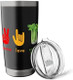 Peace Love Celery Juice Funny Organic Juicing Juicer Health Stainless Steel Insulated Tumbler