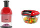Food Chopper And Manual Food Chopper Bundle