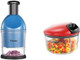 Food Chopper And Manual Food Chopper Bundle