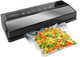 Geryon Vacuum Sealer Machine Silver And 120 Counts Vacuum Sealer Bags